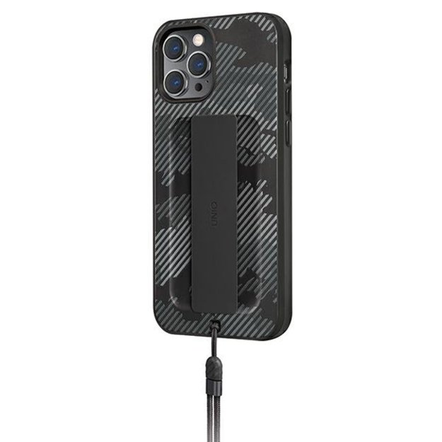 Uniq Heldro case for iPhone 12 / iPhone 12 Pro - black camouflage 1