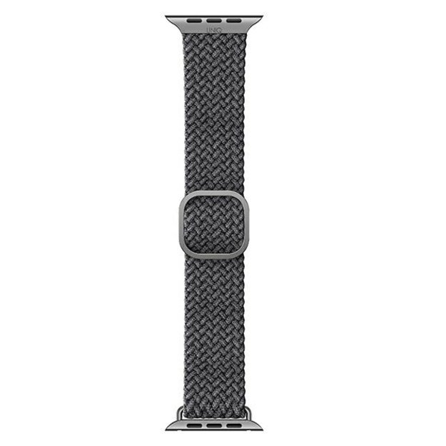 Uniq Aspen Braided Strap for Apple Watch 1/2/3/4/5/6/7/8/SE/SE2 40/38/41mm - Gray 5