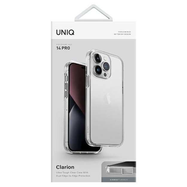 Uniq Clarion case for iPhone 14 Pro - transparent 6