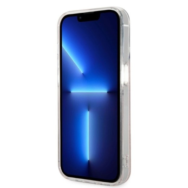 Set Guess GUBPP14LH4EACSP Case+ Charger iPhone 14 Pro 6.1  pink/pink hard case 4G Print MagSafe 4