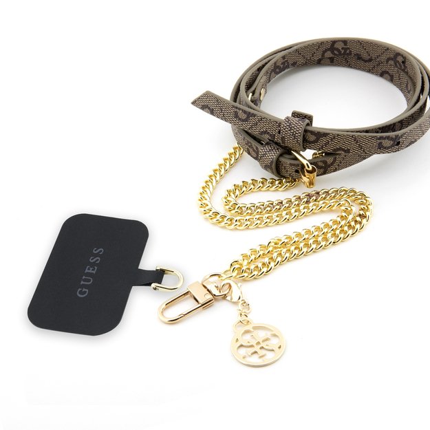 Guess 4G Chain CBDY Strap - brown 1