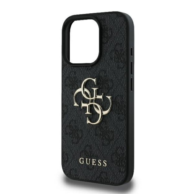 Guess 4G Big Logo iPhone 16 Pro Max Case - Black 5