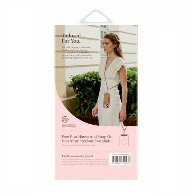 Uniq Coehl Creme iPhone 16 Pro 6.3&quot  Magnetic Charging case gray/taupe gray 5