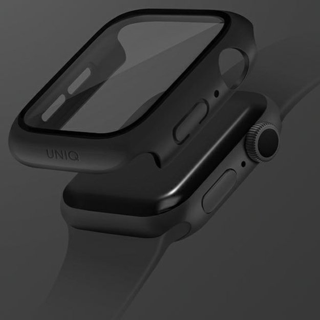 Uniq case Nautic Apple Watch Series 7/8/9 45mm black/black 2