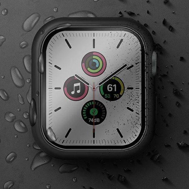 Uniq case Nautic Apple Watch Series 7/8/9 45mm black/black 3