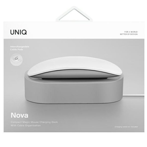 Uniq Nova Magic Mouse Docking Station Gray/Grey 3