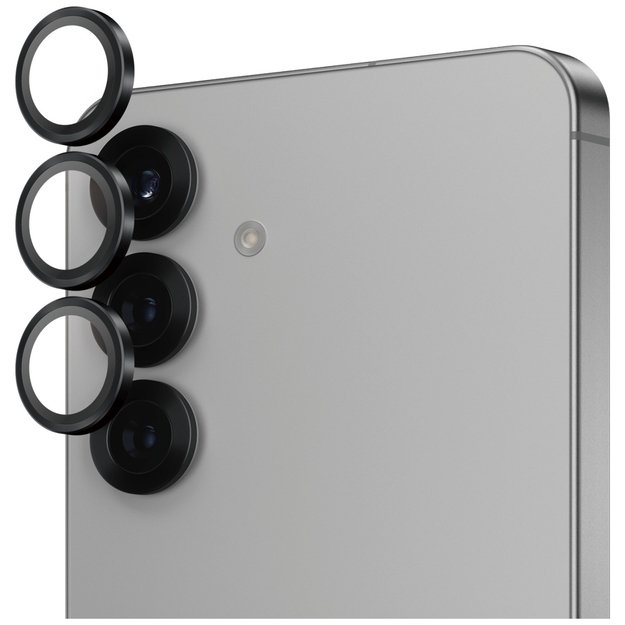 PanzerGlass Hoops Lens Protector Tempered Glass for Samsung Galaxy S25 Black 1