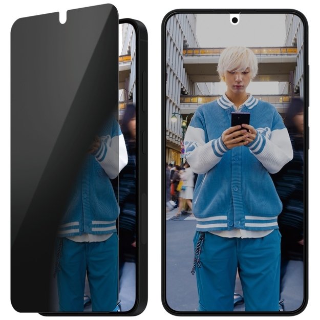 PanzerGlass Ultra-Wide Fit Privacy Glass for Samsung Galaxy S25 1
