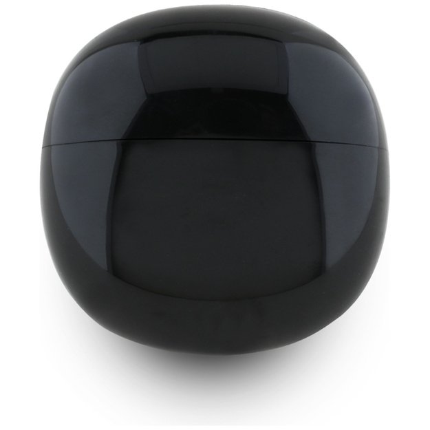 Guess Glossy Effect Egg Shape Printed Classic Logo TWS headphones - black 3