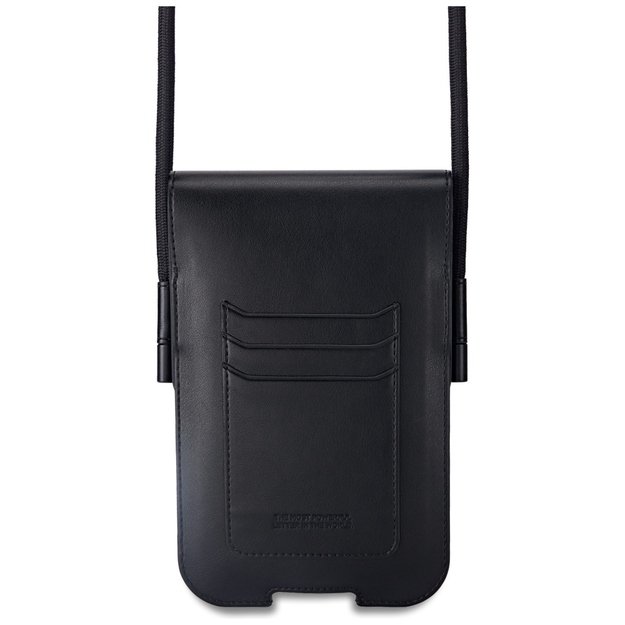 BMW Phone Pouch Blue Stripes Phone Bag - Black 1