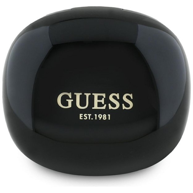 Guess Flat Classic Logo Electroplated TWS Headphones - Black 1