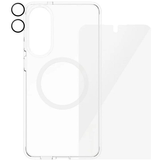 CARE by PanzerGlass Flagship 3in1 Case+Glass+Lens for Samsung Galaxy S25 Edge - transparent 2