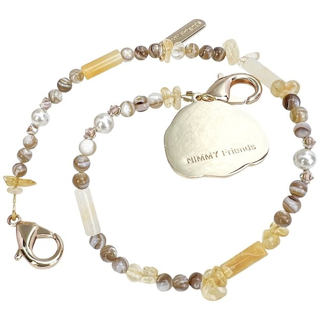 Nimmy Magnetic Handstrap Bag Charm - Brown 1