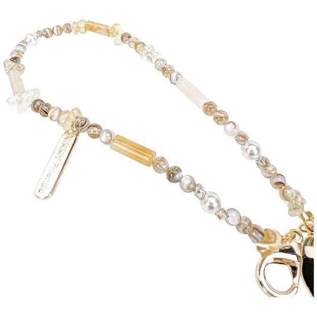 Nimmy Magnetic Handstrap Bag Charm - Brown 4