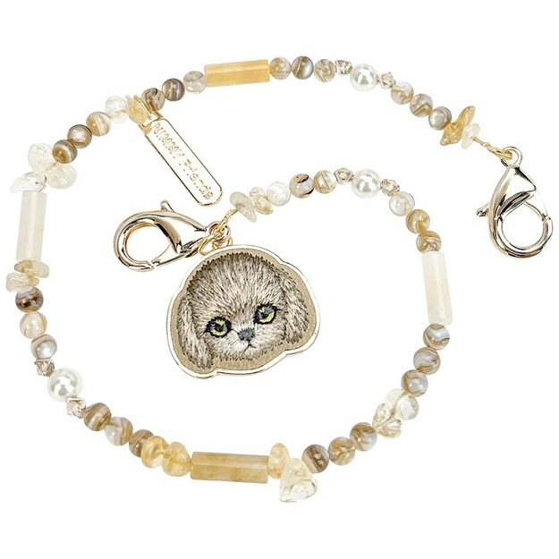 Nimmy Magnetic Handstrap Bag Charm - Brown 2