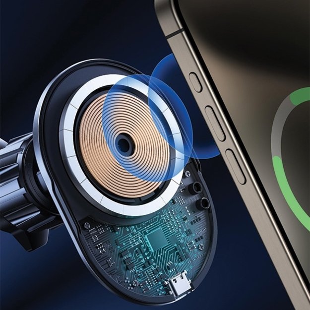 SODI C50 Rotating Vent Mount 15W with MagSafe C50 - Black 5