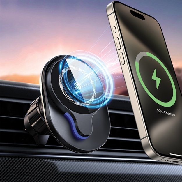 SODI C50 Rotating Vent Mount 15W with MagSafe C50 - Black 2