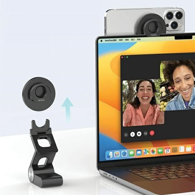 SODI BM-330 3-in-1 induction multifunction holder for iMac - black 6