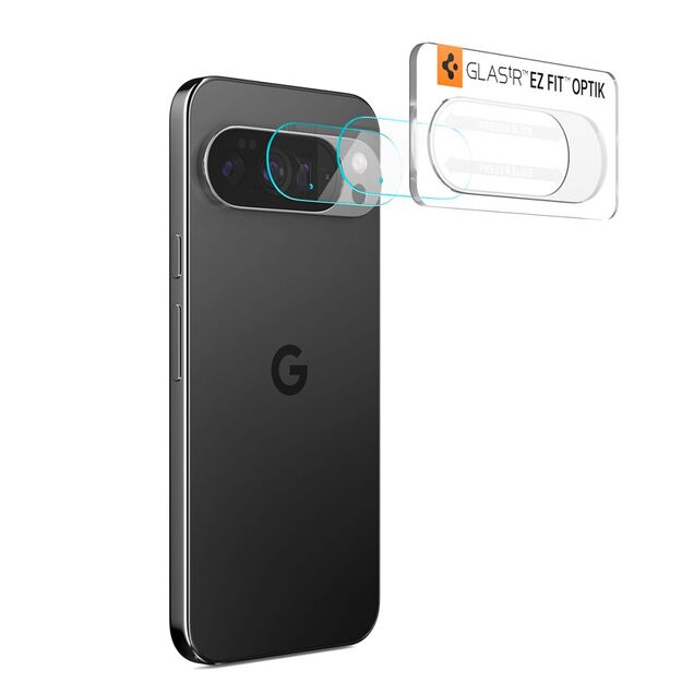 Spigen Optik Glas.tR Camera Cover 2-pack for Google Pixel 10 Pro XL - Clear 2