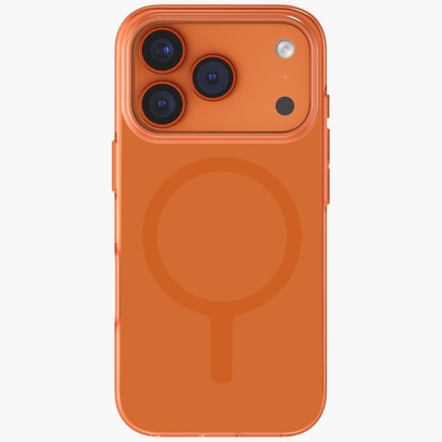 Uniq Clario Magclick Charging Case for iPhone 17 Pro - Orange 1