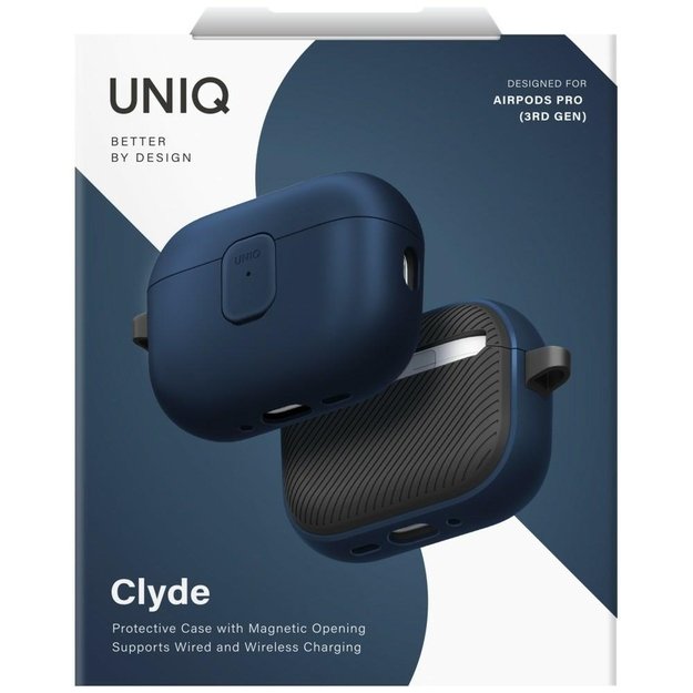 Uniq Clyde Case for AirPods Pro 3rd Gen - Blue/Gray 5