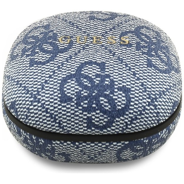 Guess 4G Classic Metal Logo TWS ENC Headphones - Blue 1