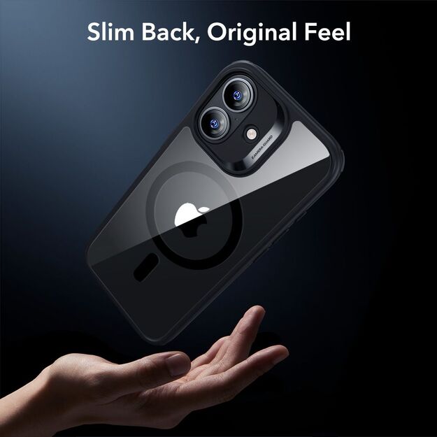 ESR Classic Hybrid MagSafe + Tempered Glass Set for iPhone 17 - Clear Black 7