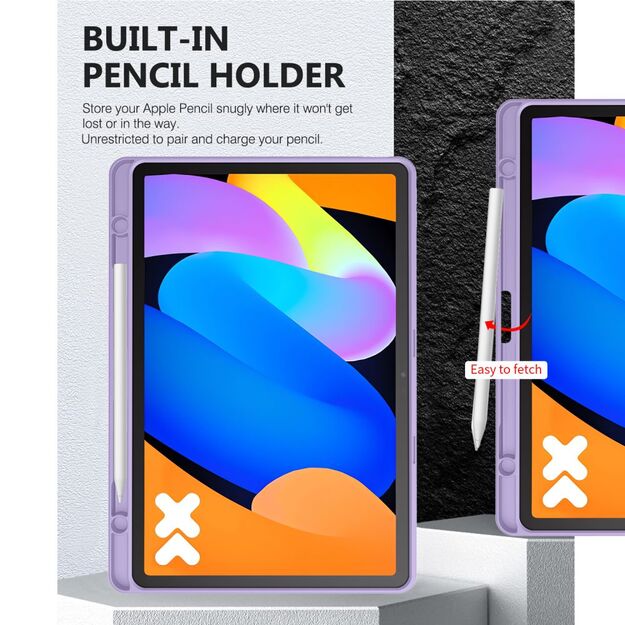 Tech-Protect SmartCase Pen Case for Lenovo Idea Tab 11.0 TB-336 - Purple 9