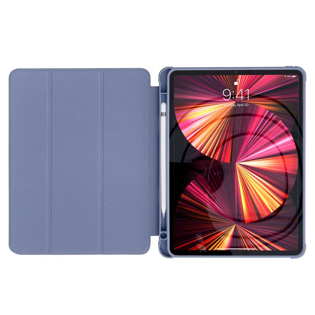 Stand Tablet Case Smart Cover case for iPad mini 2021 with stand function blue 2