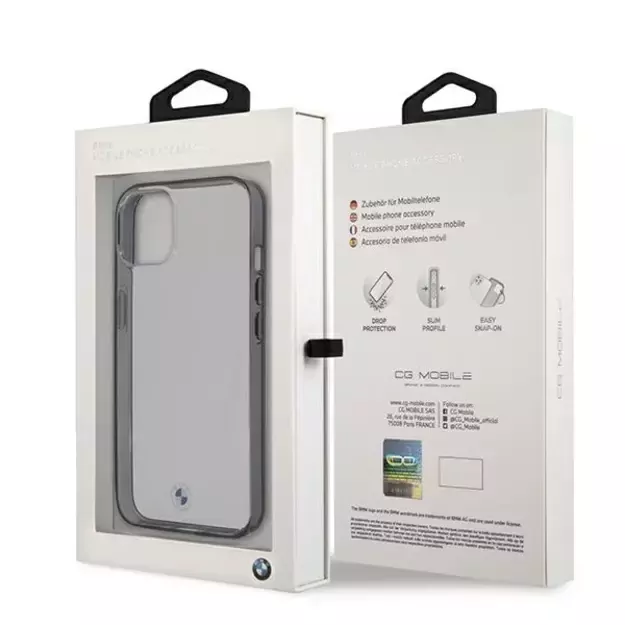 Etui BMW BMHCP13SPCUMRBK iPhone 13 mini 5,4  transparent hardcase Signature Collection 14
