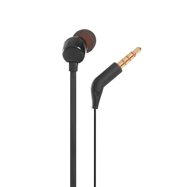 JBL Tune 110 in-ear headphones with 3.5mm mini jack and remote control - black 9