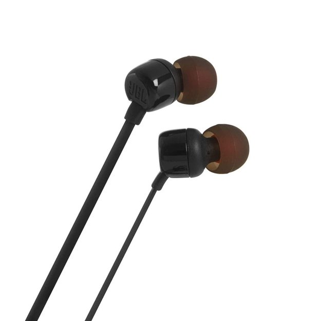 JBL Tune 110 in-ear headphones with 3.5mm mini jack and remote control - black 6