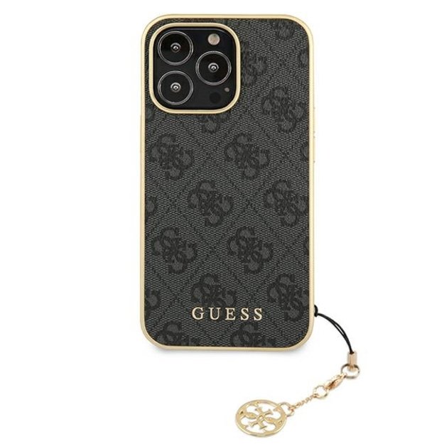Guess GUHCP13XGF4GGR iPhone 13 Pro Max 6.7&quot  grey/grey hardcase 4G Charms Collection 9