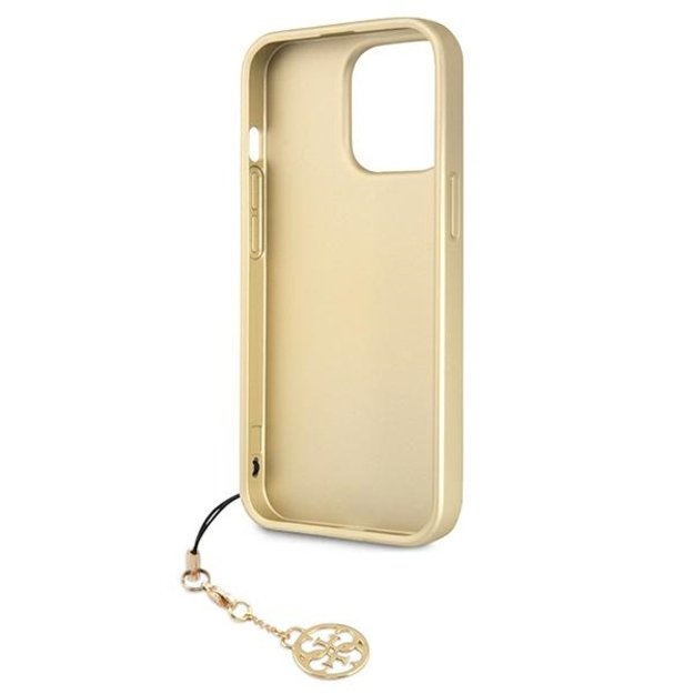 Guess GUHCP13XGF4GGR iPhone 13 Pro Max 6.7&quot  grey/grey hardcase 4G Charms Collection 13