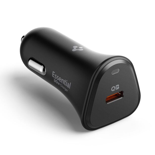 Spigen Essential EV301 30W Car Charger - Black 3