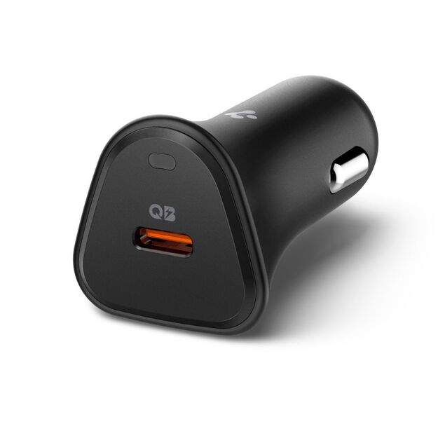 Spigen Essential EV301 30W Car Charger - Black 1