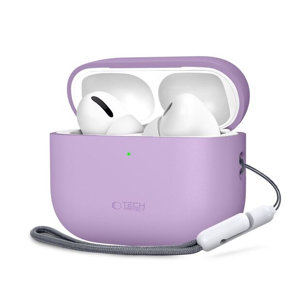 Tech-Protect Silicone Case for AirPods Pro 3 - Purple