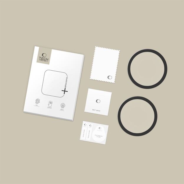 Tech-Protect Glass Flex+ 2-pack for Garmin Venu 4 41mm - black 4