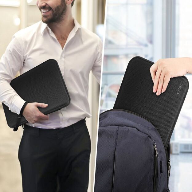 Tech-Protect Hardpouch Laptop Case 13-14 - Black 9