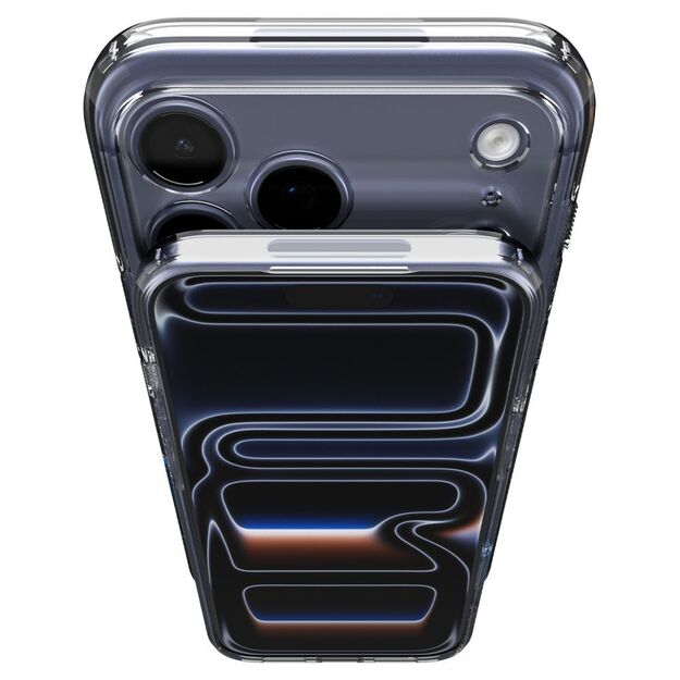 Spigen Thin Fit MagSafe Case for iPhone 17 Pro - Clear Navy Blue 8