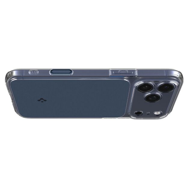 Spigen Thin Fit MagSafe Case for iPhone 17 Pro - Clear Navy Blue 7