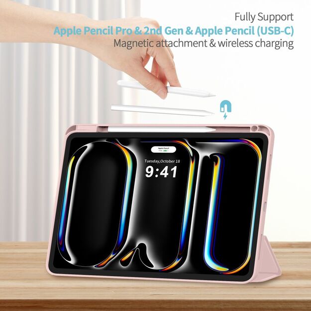 Tech-Protect SC Pen Case for iPad Pro 11&rdquo; 5/6 2024-2025 - Pink 6