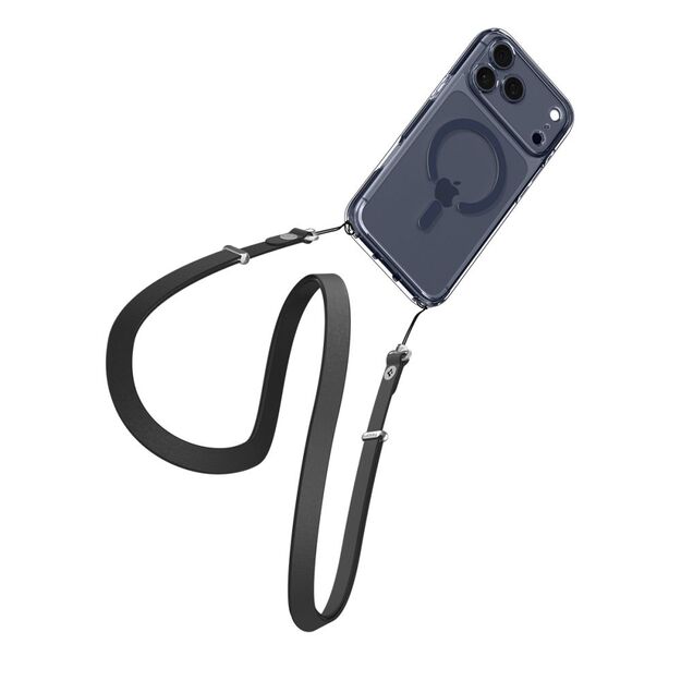 Spigen Ultra Hybrid MagSafe Case for iPhone 17 Pro Max - Clear Navy Blue 7