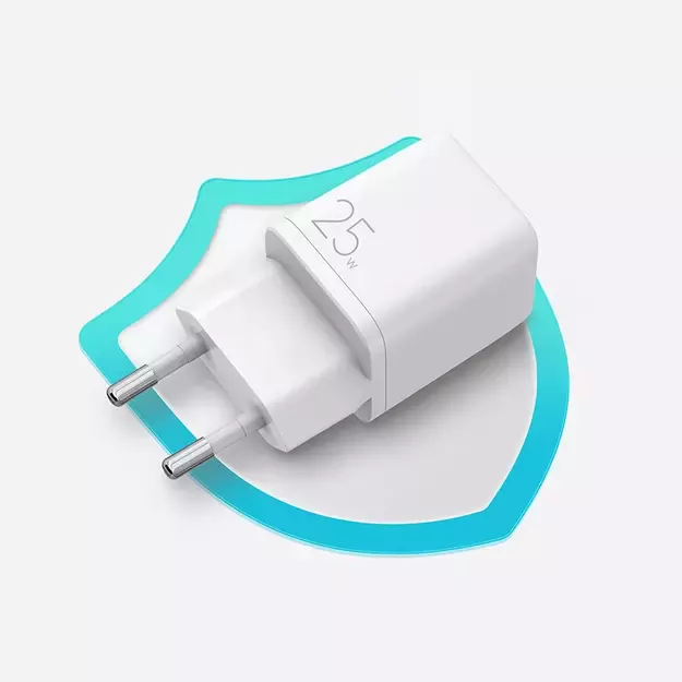 Joyroom fast wall charger USB Type C 25W 3A EU plug white (L-P251) 7