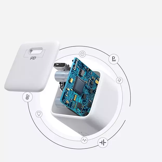 Joyroom fast wall charger USB Type C 25W 3A EU plug white (L-P251) 6