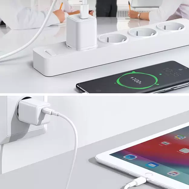 Joyroom fast wall charger USB Type C 25W 3A EU plug white (L-P251) 3