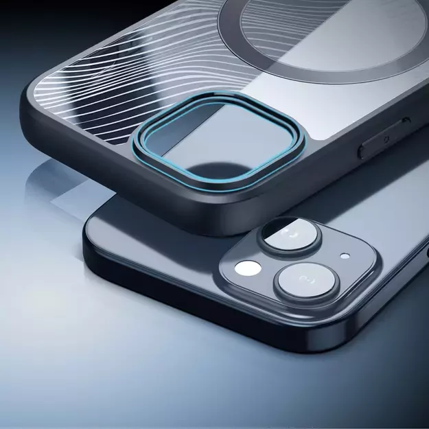 Armored case for iPhone 15 Plus with MagSafe Dux Ducis Aimo Mag - black 7