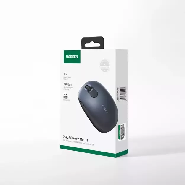 Ugreen MU105 2.4GHz USB wireless mouse - navy blue 4