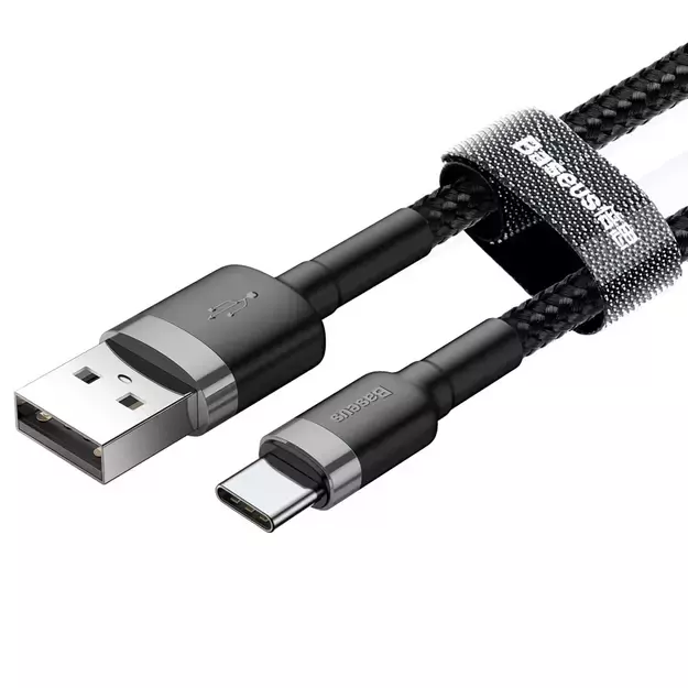 Baseus CAFULE TYPE-C CABLE 300CM GRAY/BLACK 2