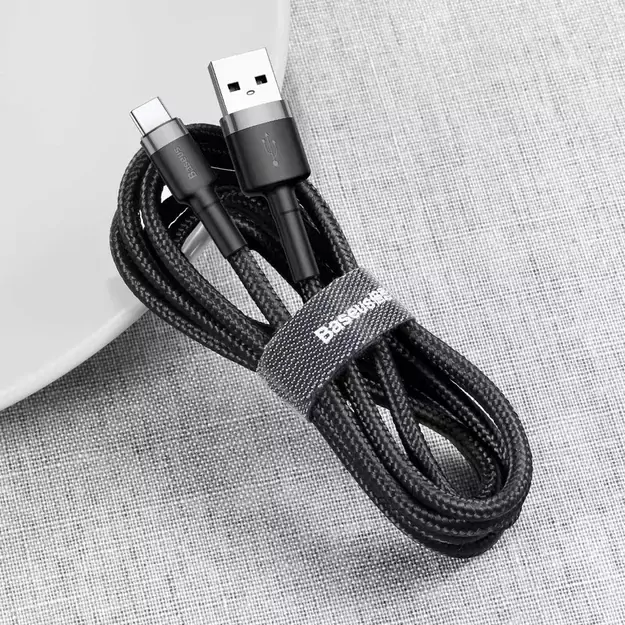 Baseus CAFULE TYPE-C CABLE 300CM GRAY/BLACK 3